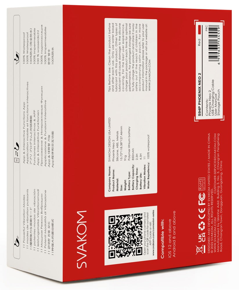 Phoenix NEO 2 - Vibro-Ei Svakom