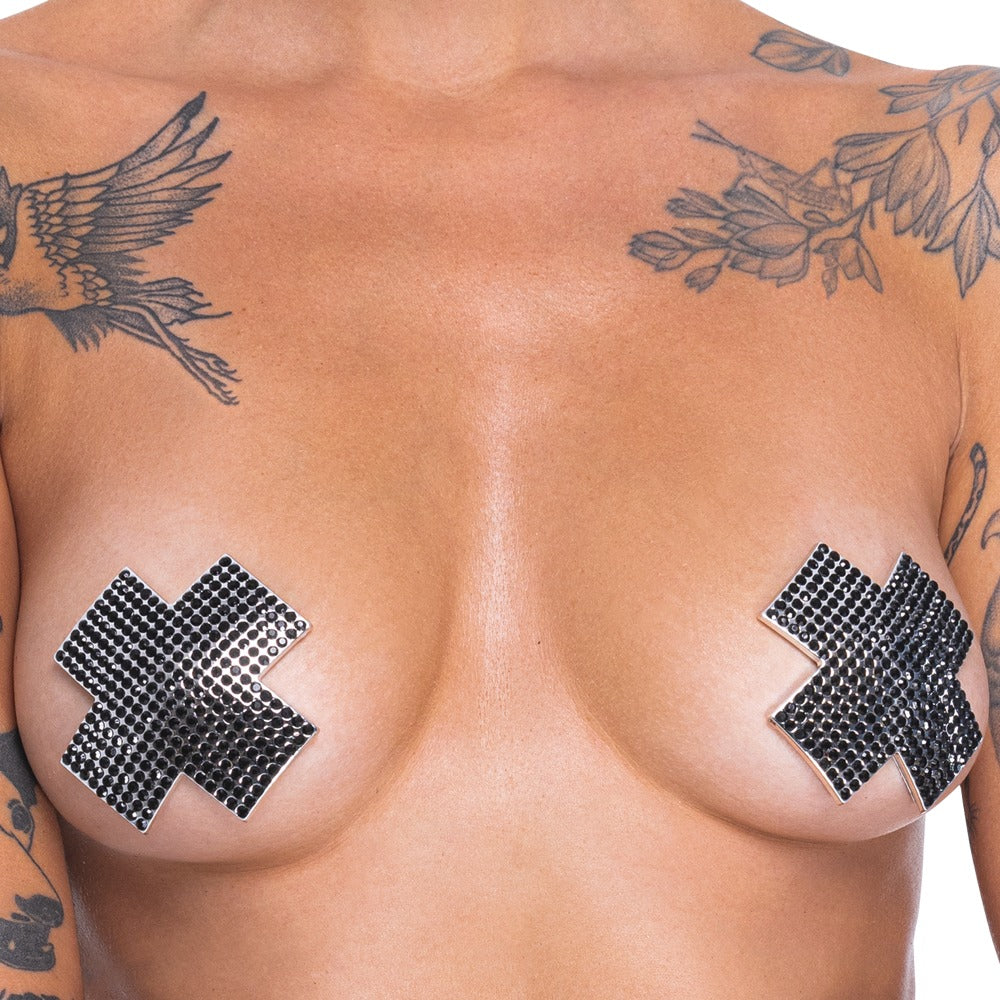 Pasties Nipple Sticker Cross