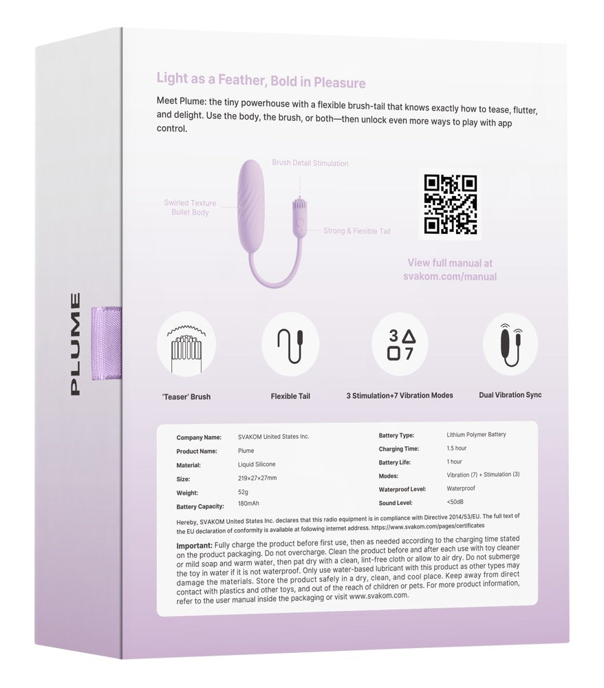Vibro-Ei Plume
