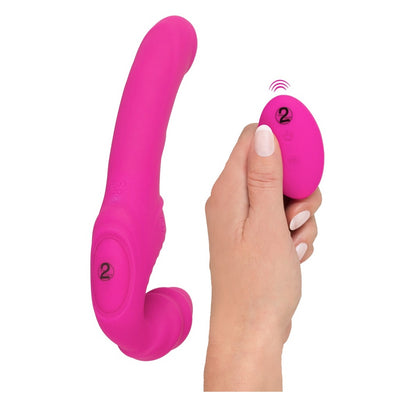 Vibrating Strapless Strap-on 2
