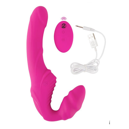 Vibrating Strapless Strap-on 2