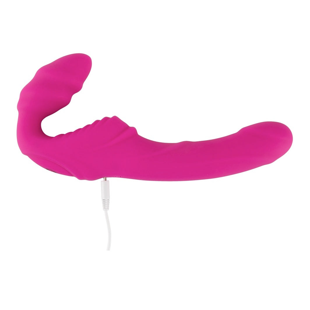 Vibrating Strapless Strap-on 2