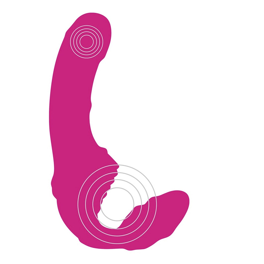 Vibrating Strapless Strap-on 2