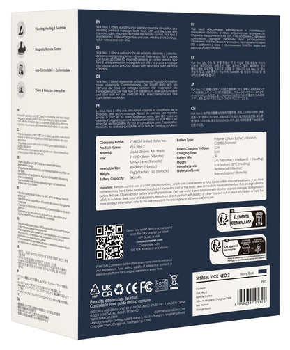 Vick NEO 2 - Prostatastimulator Svakom