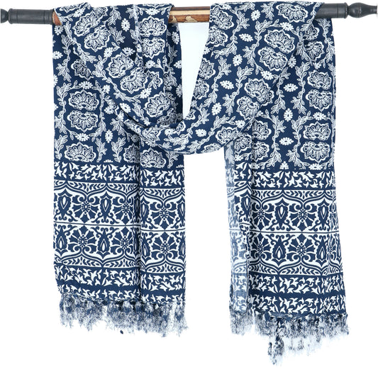 Lunghi - Sarong - Strand-Tuch - Pareo, Dunkelblau