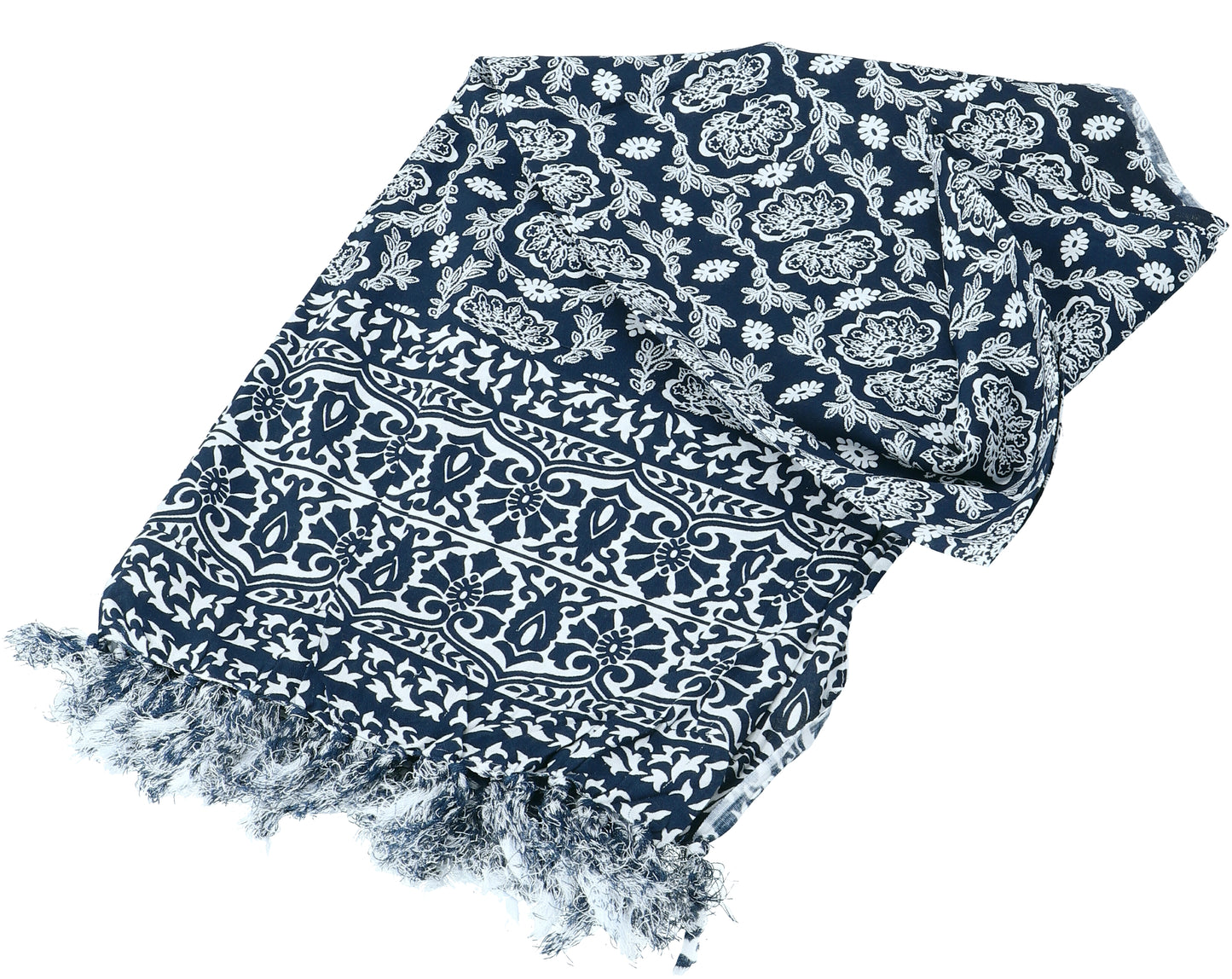 Lunghi - Sarong - Strand-Tuch - Pareo, Dunkelblau