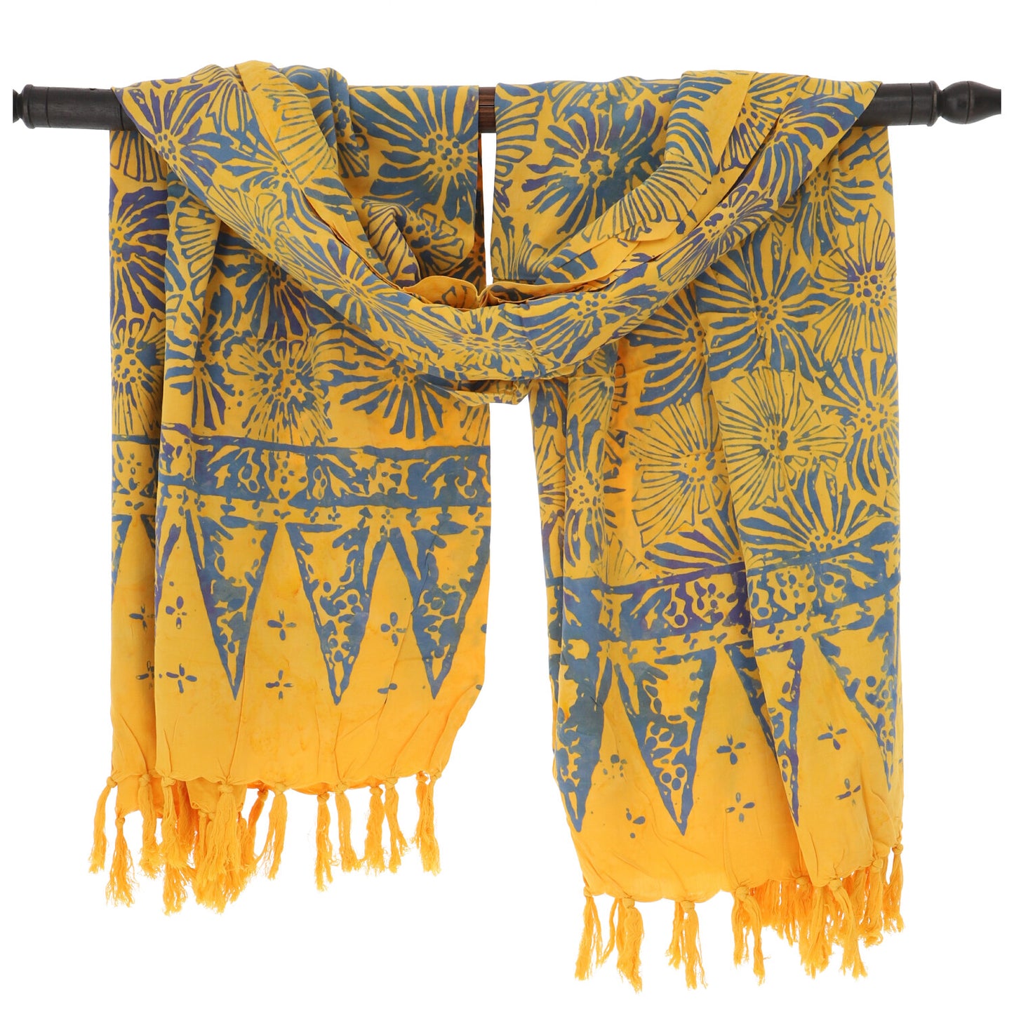 Lunghi - Sarong - Strand-Tuch - Pareo, gelb