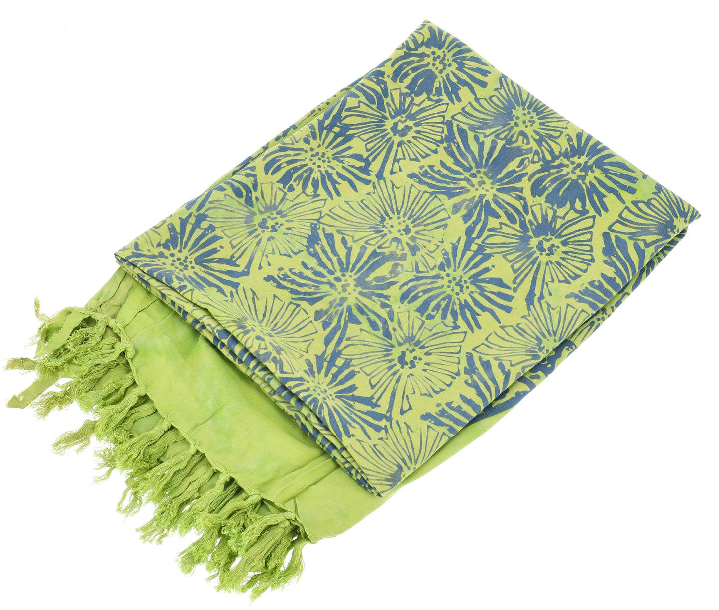 Lunghi - Sarong - Strand-Tuch - Pareo, hellgrün