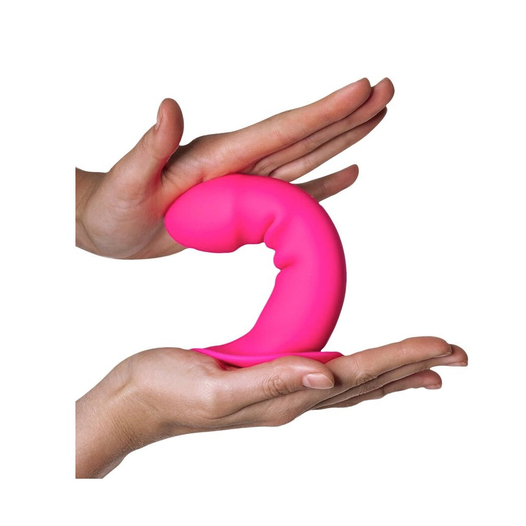 HITSENS 2 Dual Density Silicone Dildo