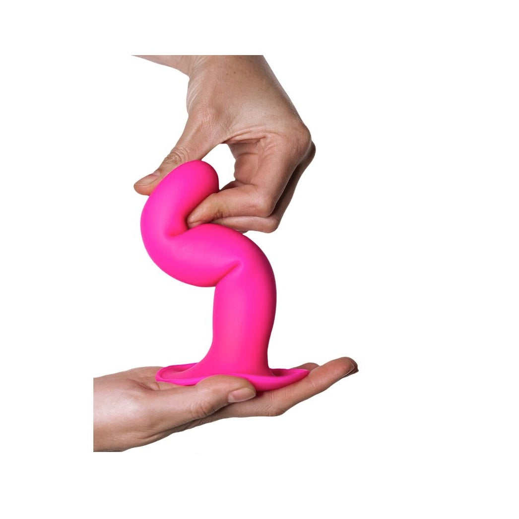 HITSENS 4 Dual Density Silicone Dildo