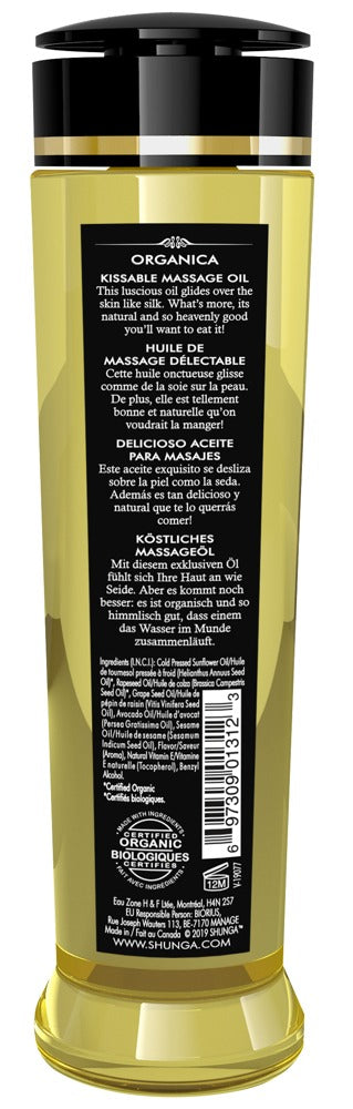 Organic Massage Oil - Almond Sweetness Shunga