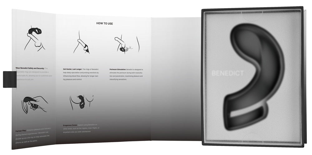 Benedict - Double Ring Perineum Stimulator