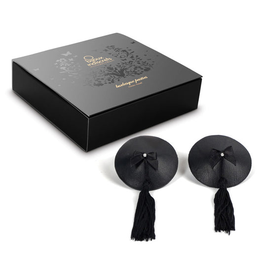 Burlesque Pasties Black Tassels bijoux indiscrets