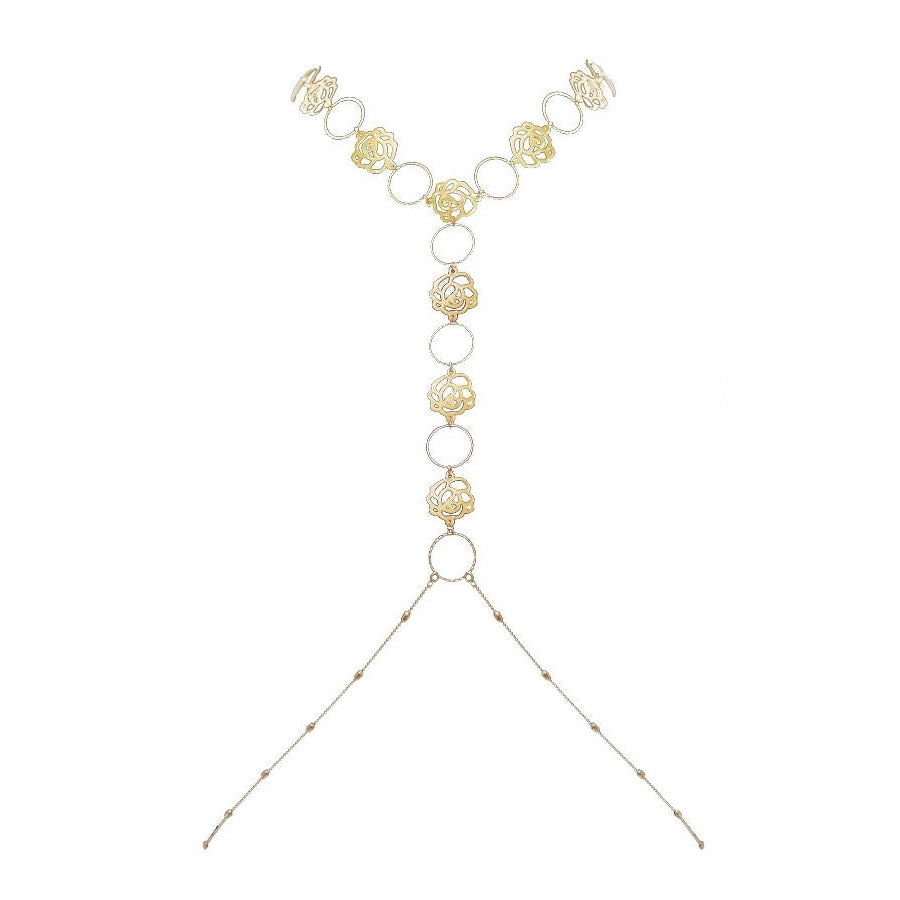 Bodykette mit Rosen ESCORA