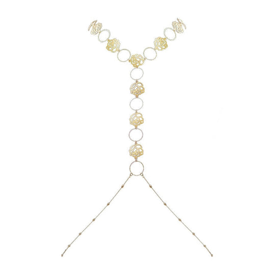 Bodykette mit Rosen ESCORA