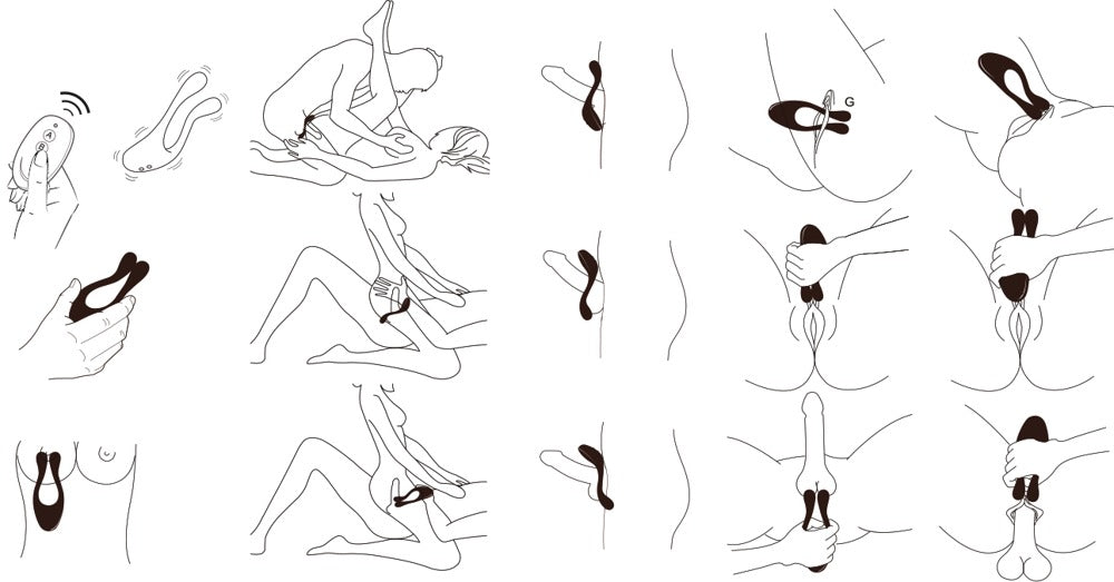 Doppio 2.0 - Paarvibrator mit Fernbedienung BeauMents