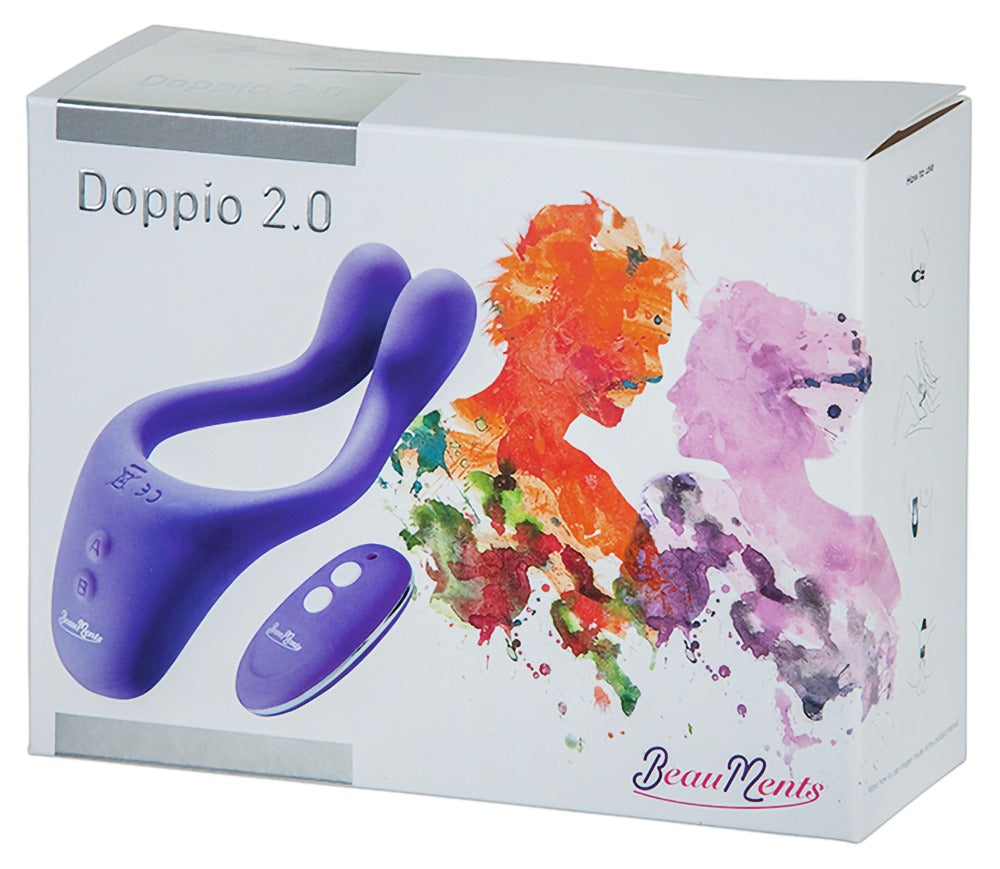 Doppio 2.0 - Paarvibrator mit Fernbedienung BeauMents