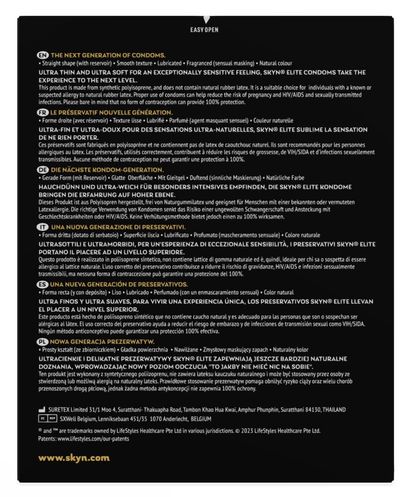 Manix SKYN Elite latexfrei