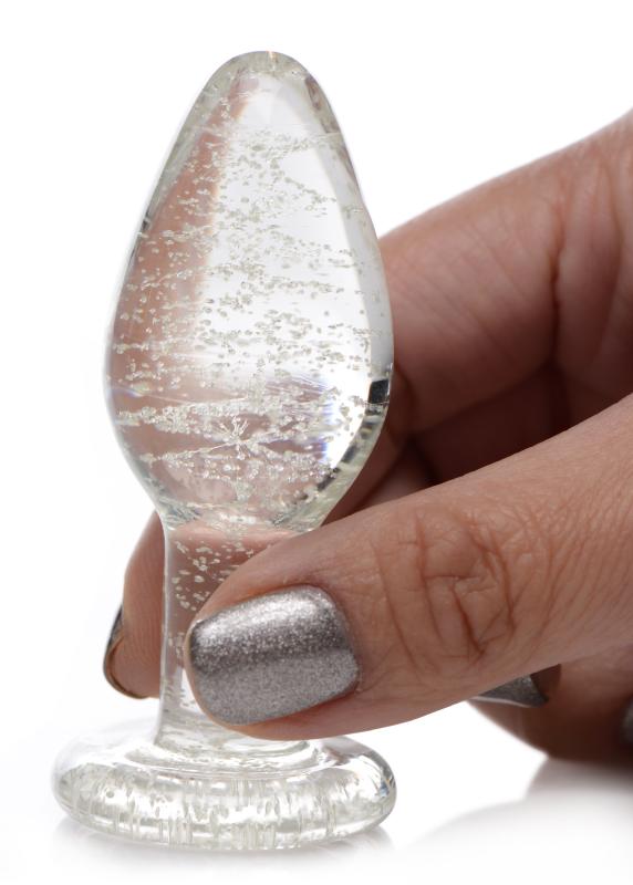 Glow in the Dark Glas-Plug Booty Sparks