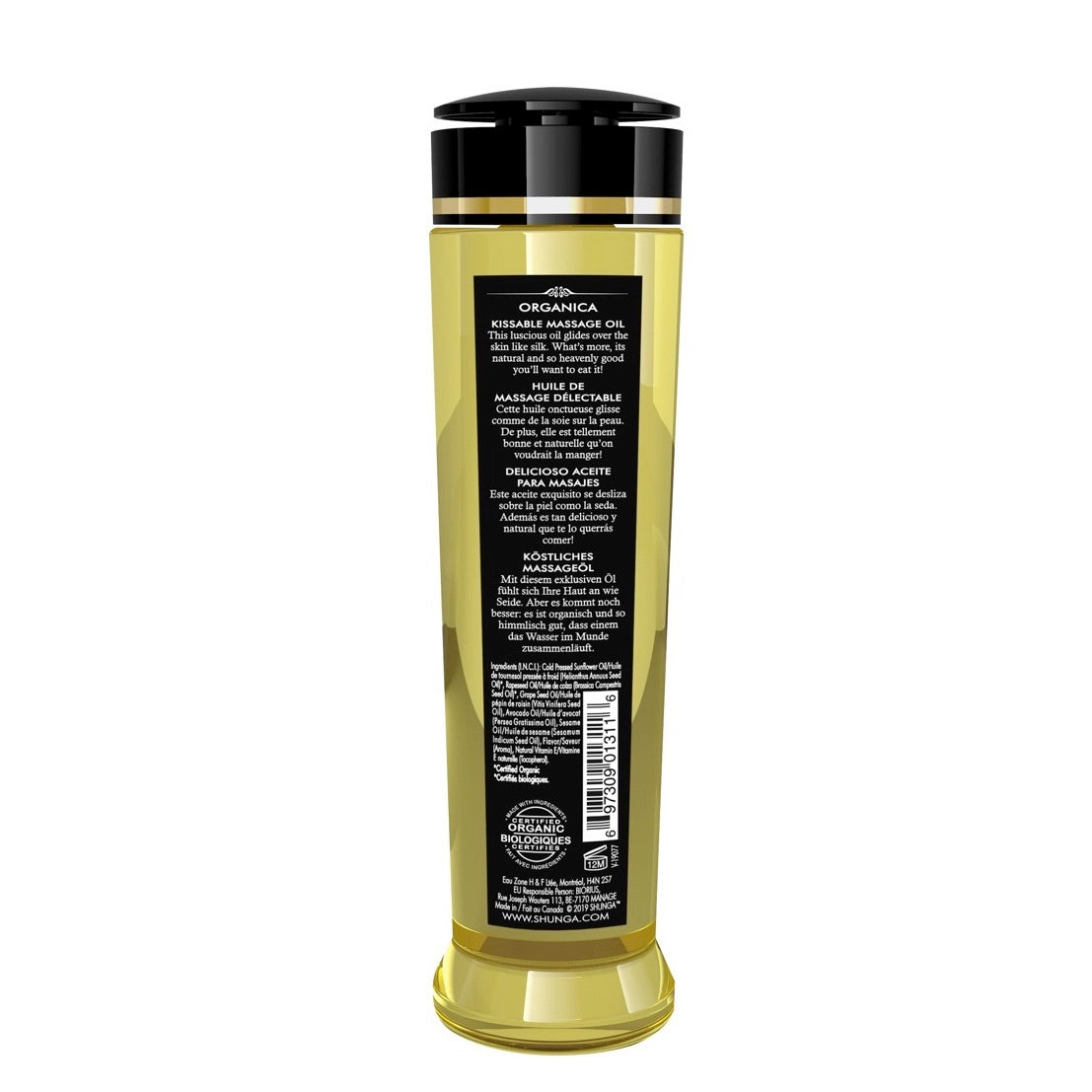 Organic Massage Oil - Green Tea