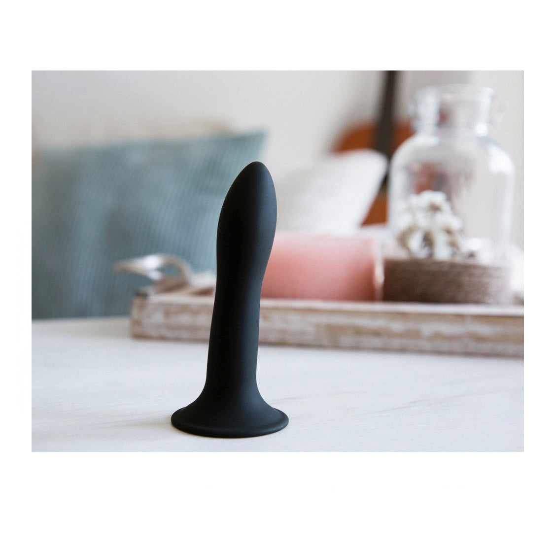 HITSENS 5 Dual Density Silicone Dildo