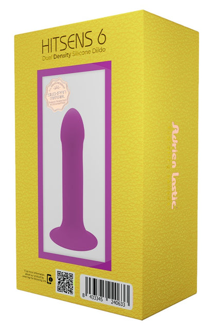 HITSENS 6 Dual Density Silicone Dildo