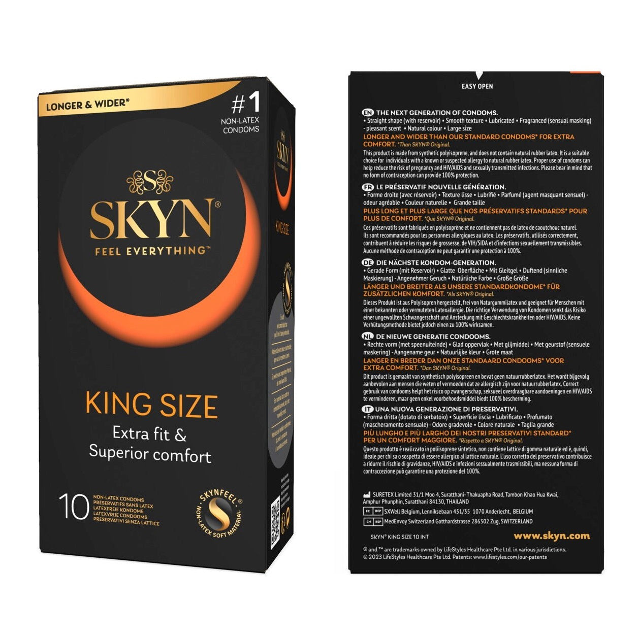 Manix SKYN King Size latexfrei