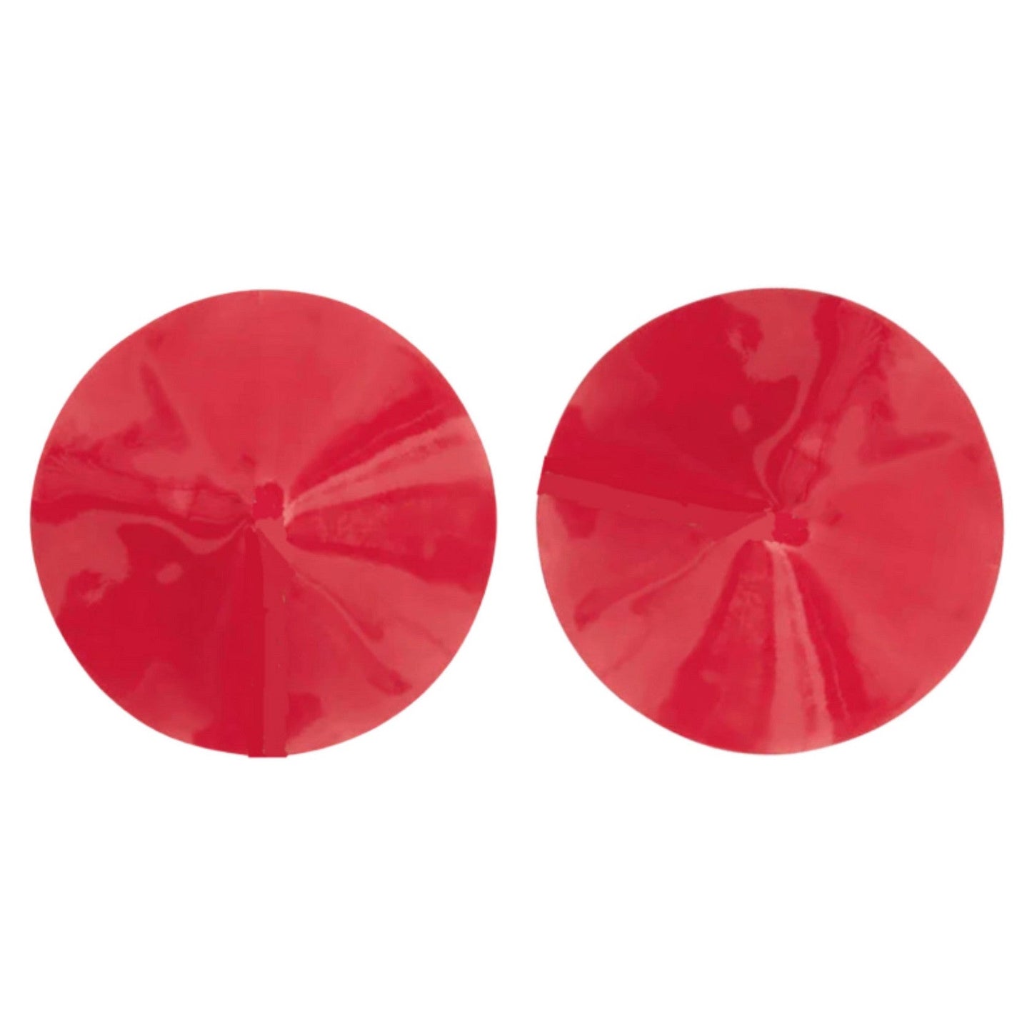 Shiny Red Pasties Vinyl
