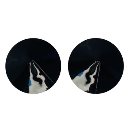 Shiny Black Pasties Vinyl