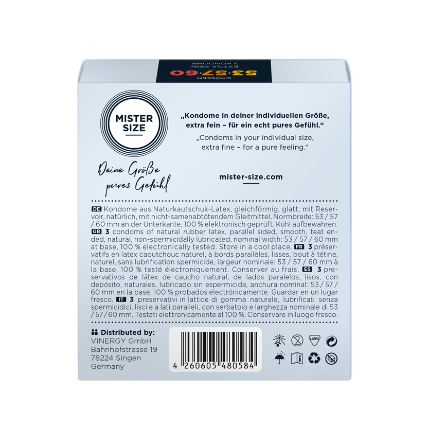 MISTER SIZE Medium 53-57-60