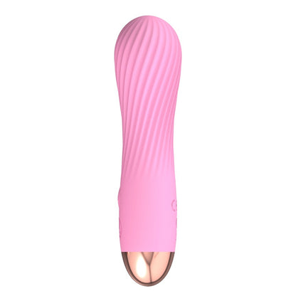 Cutie Minivibrator Rosa mit Rillen