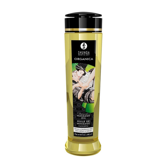 Organic Massage Oil - Natural