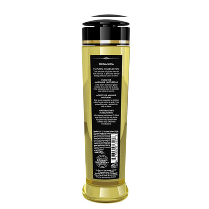Organic Massage Oil - Natural