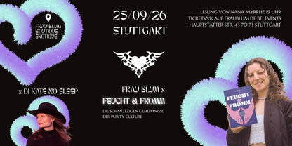 FEUCHT & FROMM Lesung mit Nana Myrrhe 25.9.26