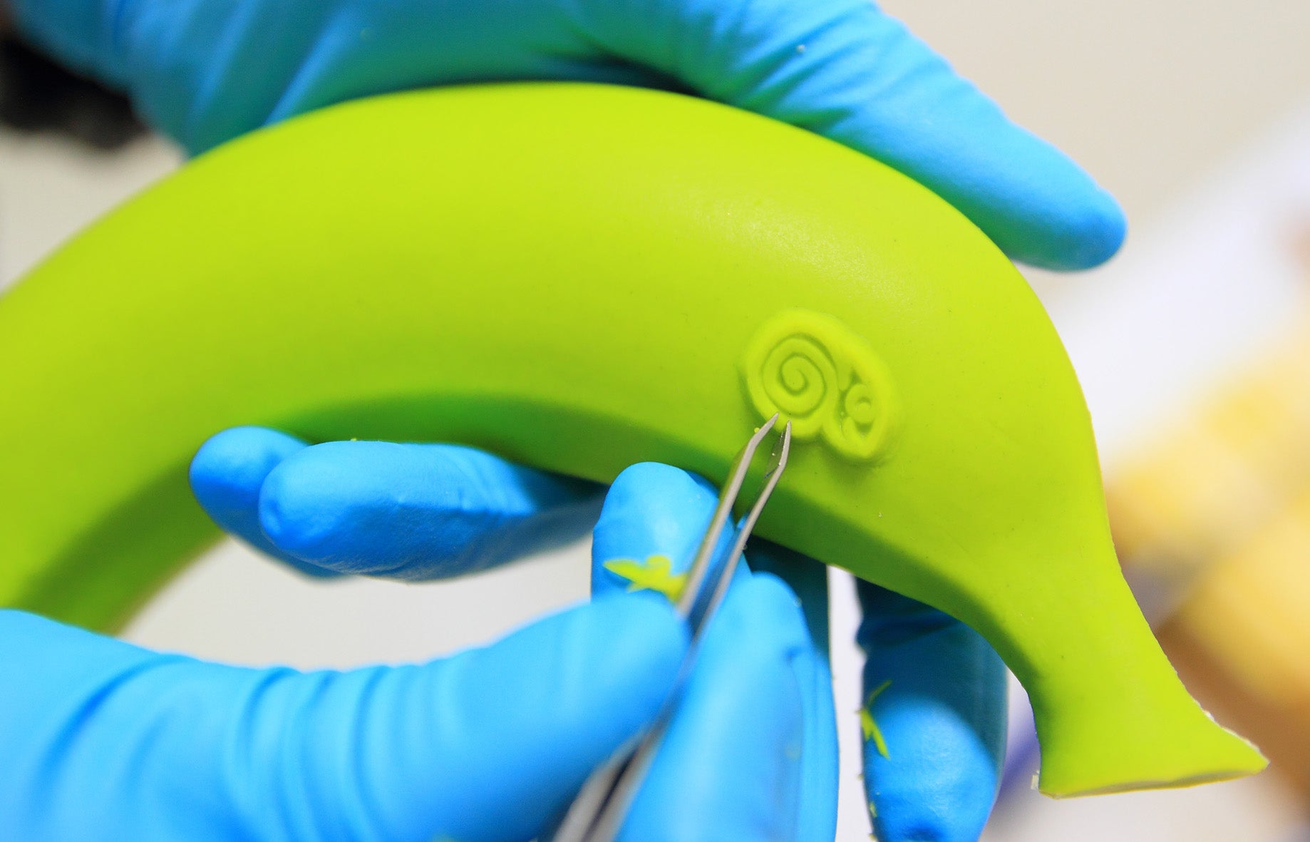 Gebogene Banane Selfdelve
