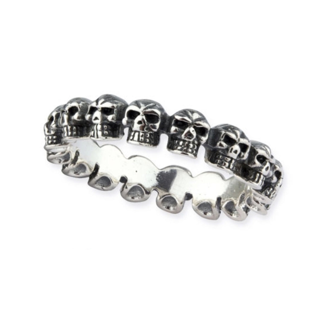 Fingerring: Skulls etNox