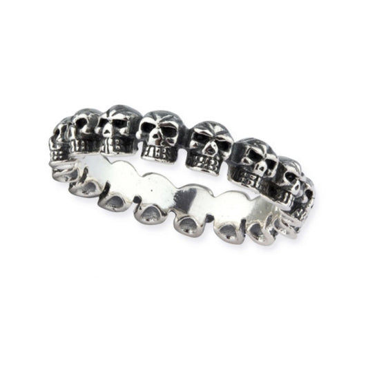 Fingerring: Skulls etNox