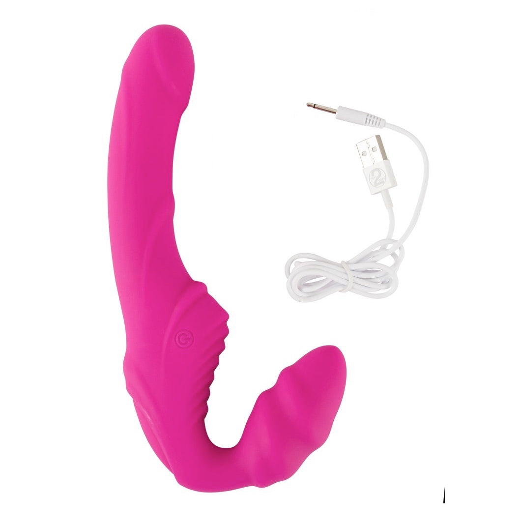 Vibrating Strapless Strap-on