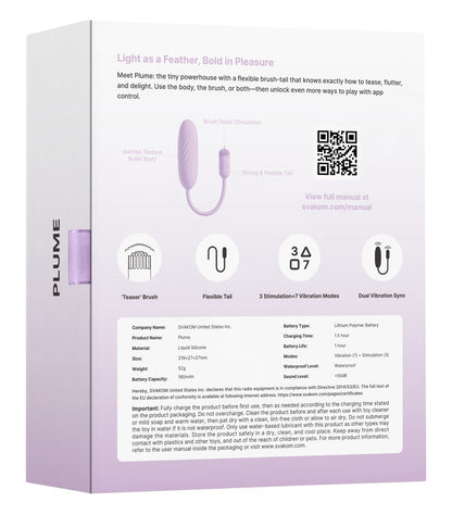 Vibro-Ei Plume