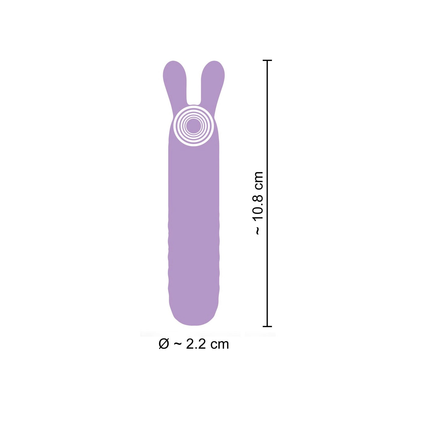 Cutie Minivibrator Stauversüßerle mit Öhrchen