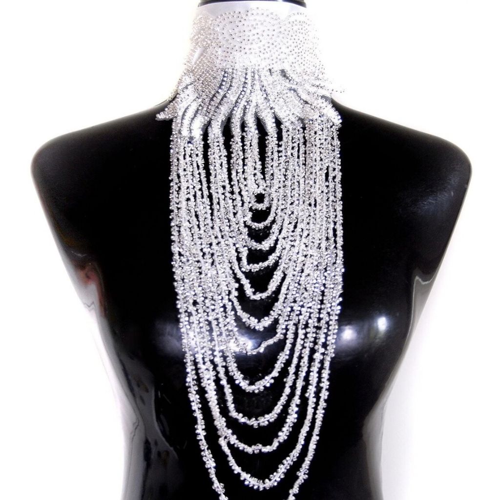 WHITE RAIN Choker