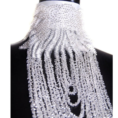 WHITE RAIN Choker