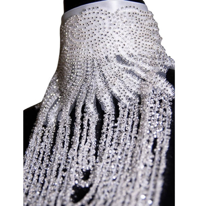 WHITE RAIN Choker