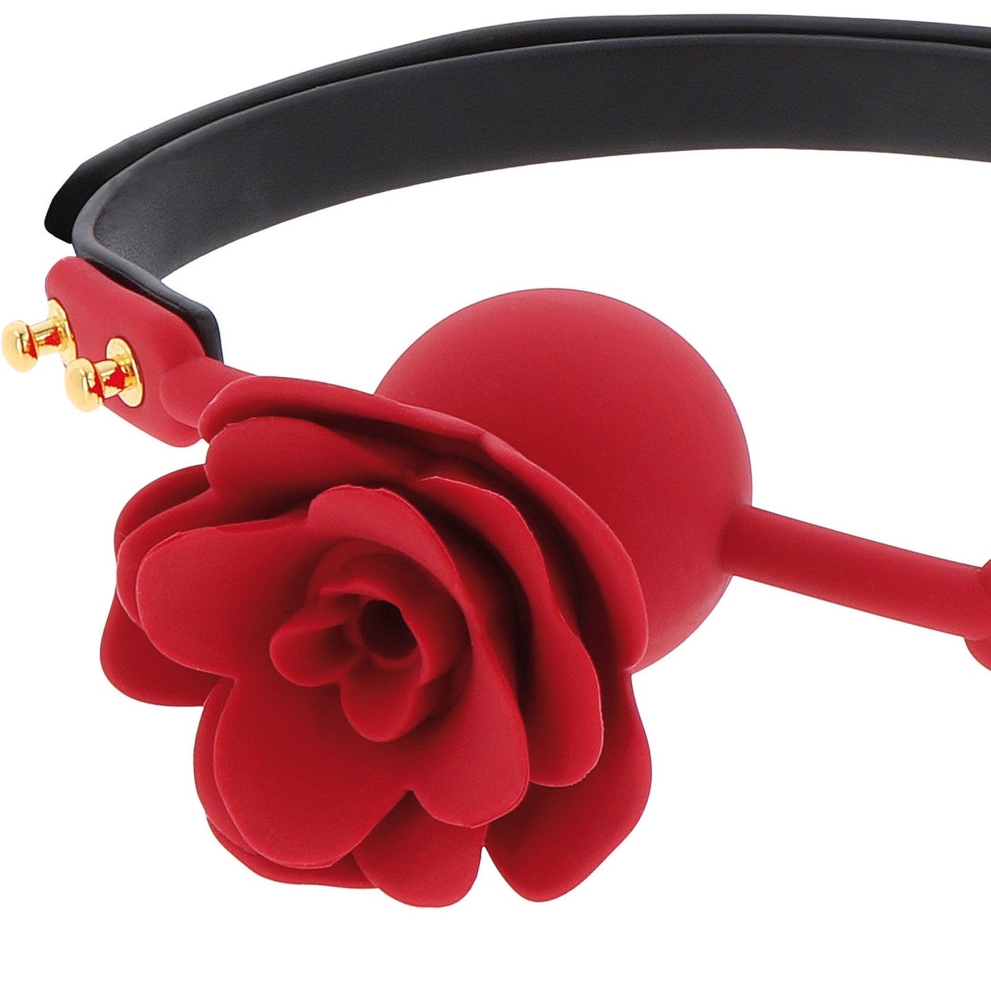 Knebel - Wild Roses Silicone Gagball