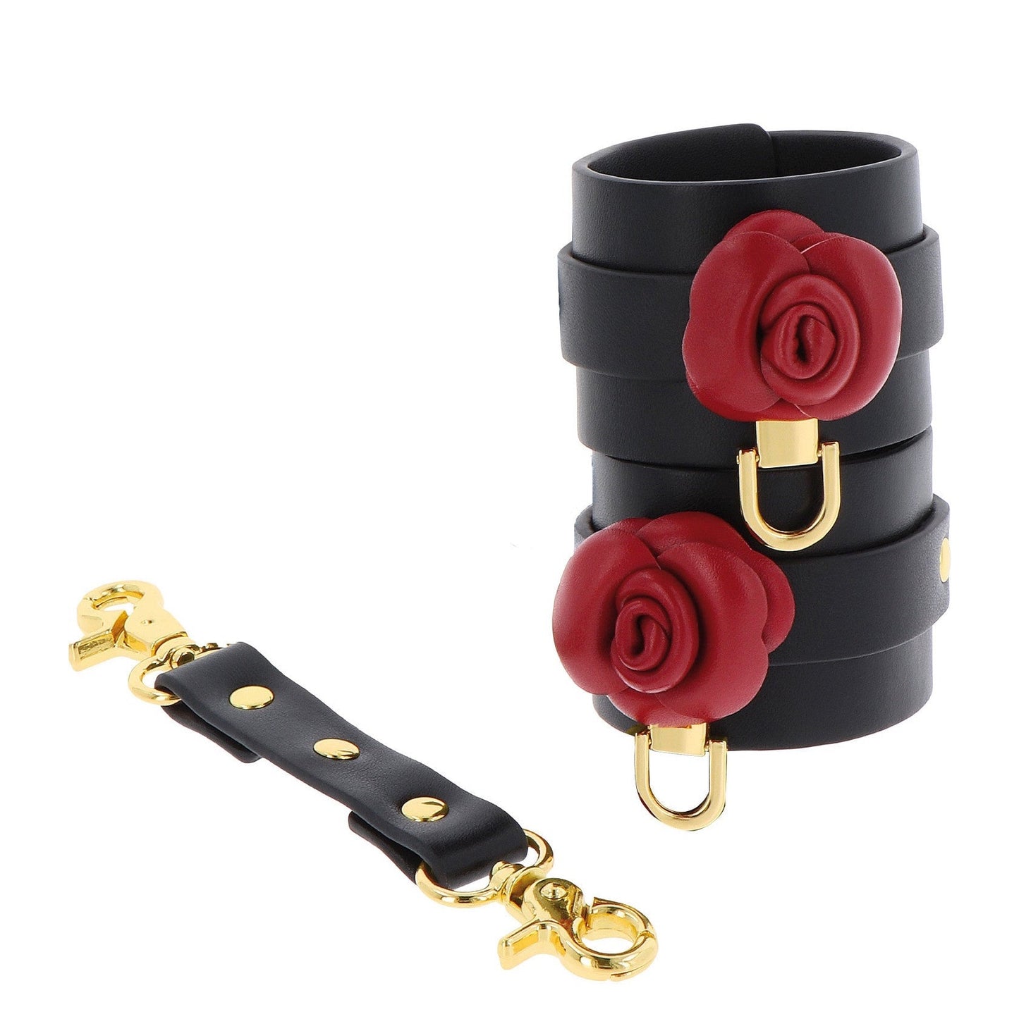 Fussfesseln - Wild Roses Ankle Cuff Set