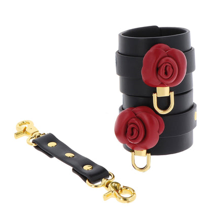Fussfesseln - Wild Roses Ankle Cuff Set
