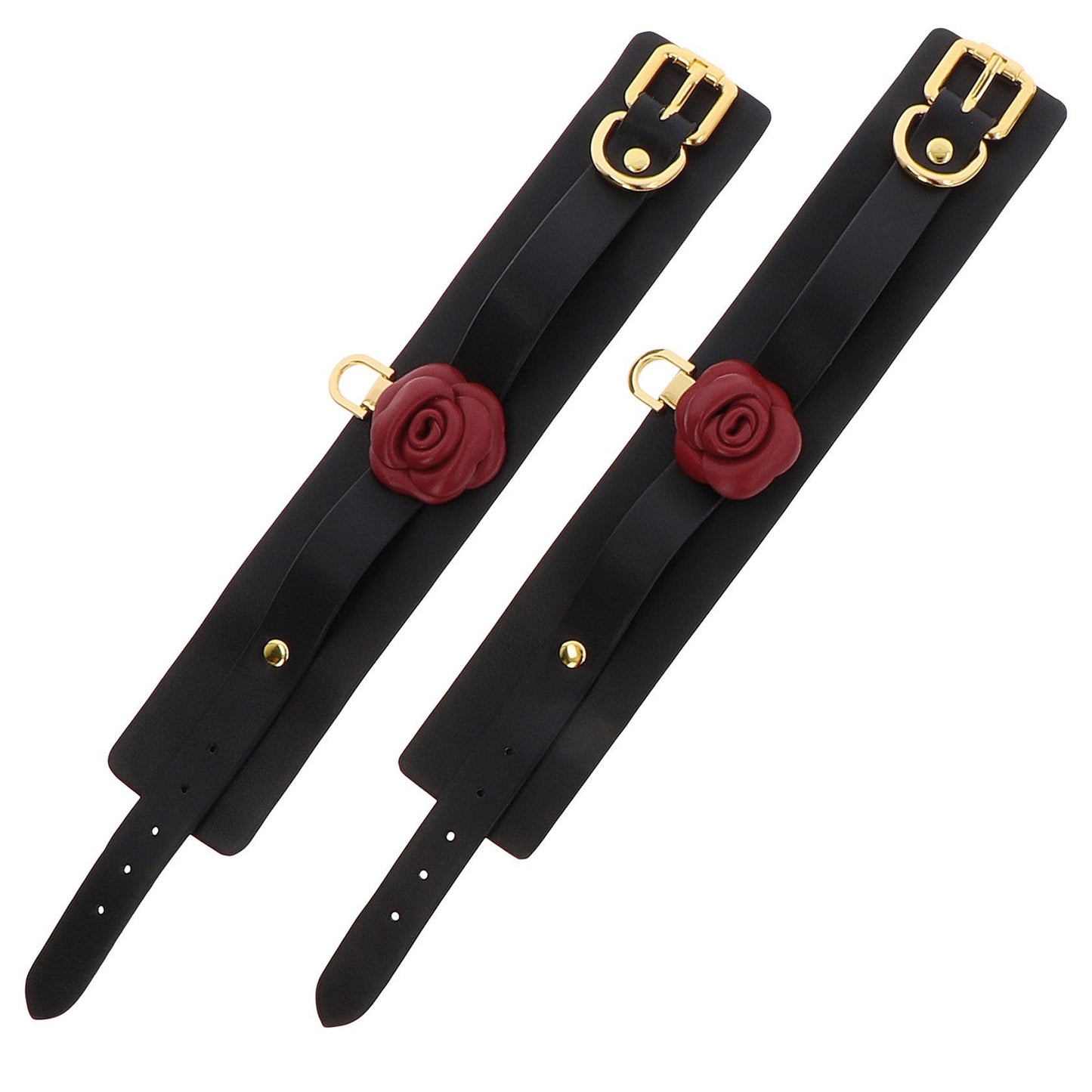 Fussfesseln - Wild Roses Ankle Cuff Set