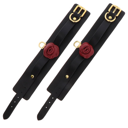 Fussfesseln - Wild Roses Ankle Cuff Set