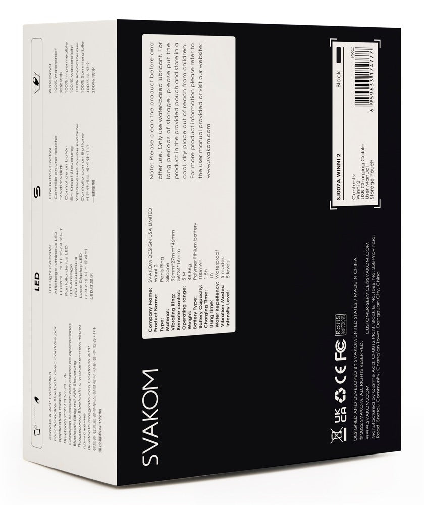 Winni 2 - Penisring mit Vibration Svakom