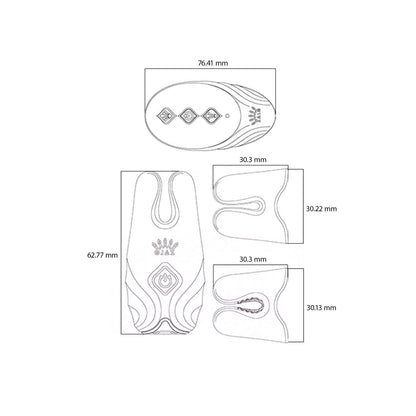 Zalo - Nave Vibrating Nipple Clamps